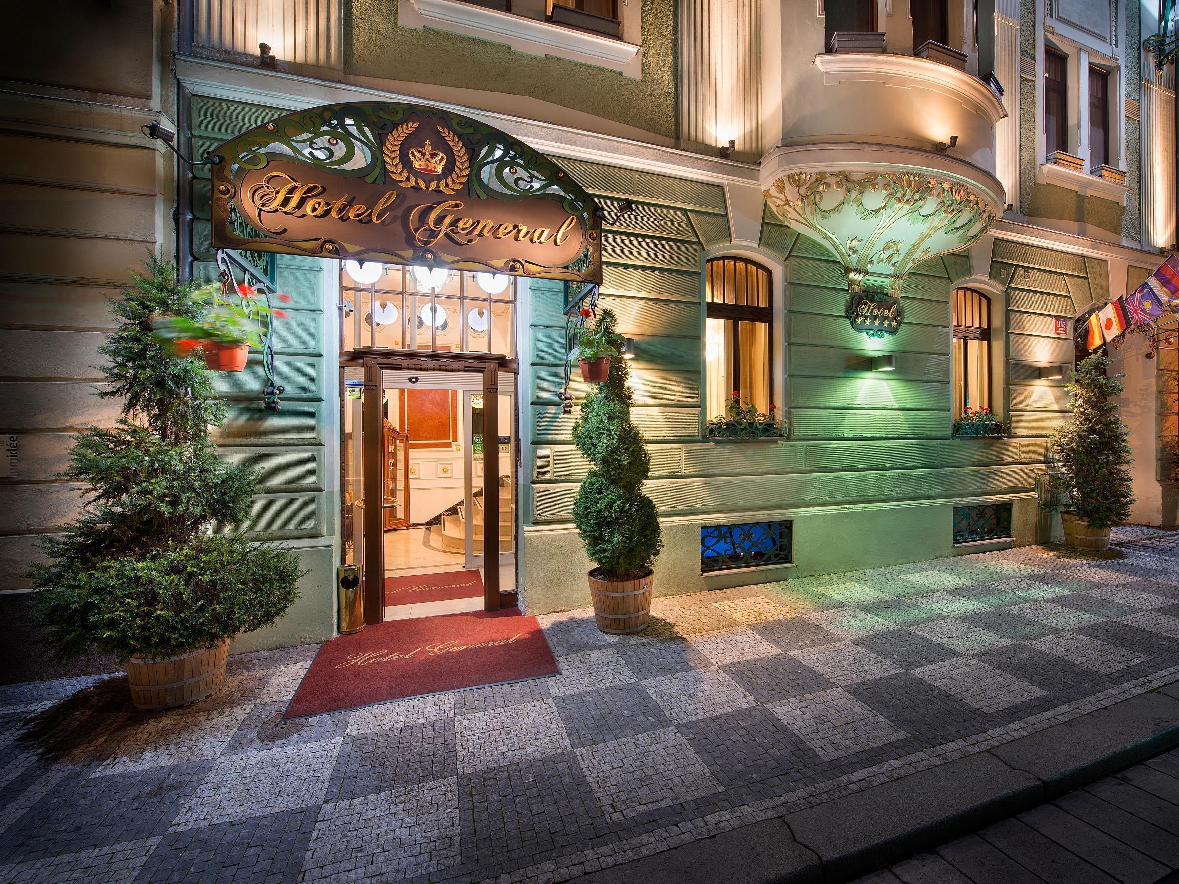 General Boutique Hotel & Wellness Prága Kültér fotó